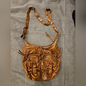 Poppie Jones Brown Shoulder Bag